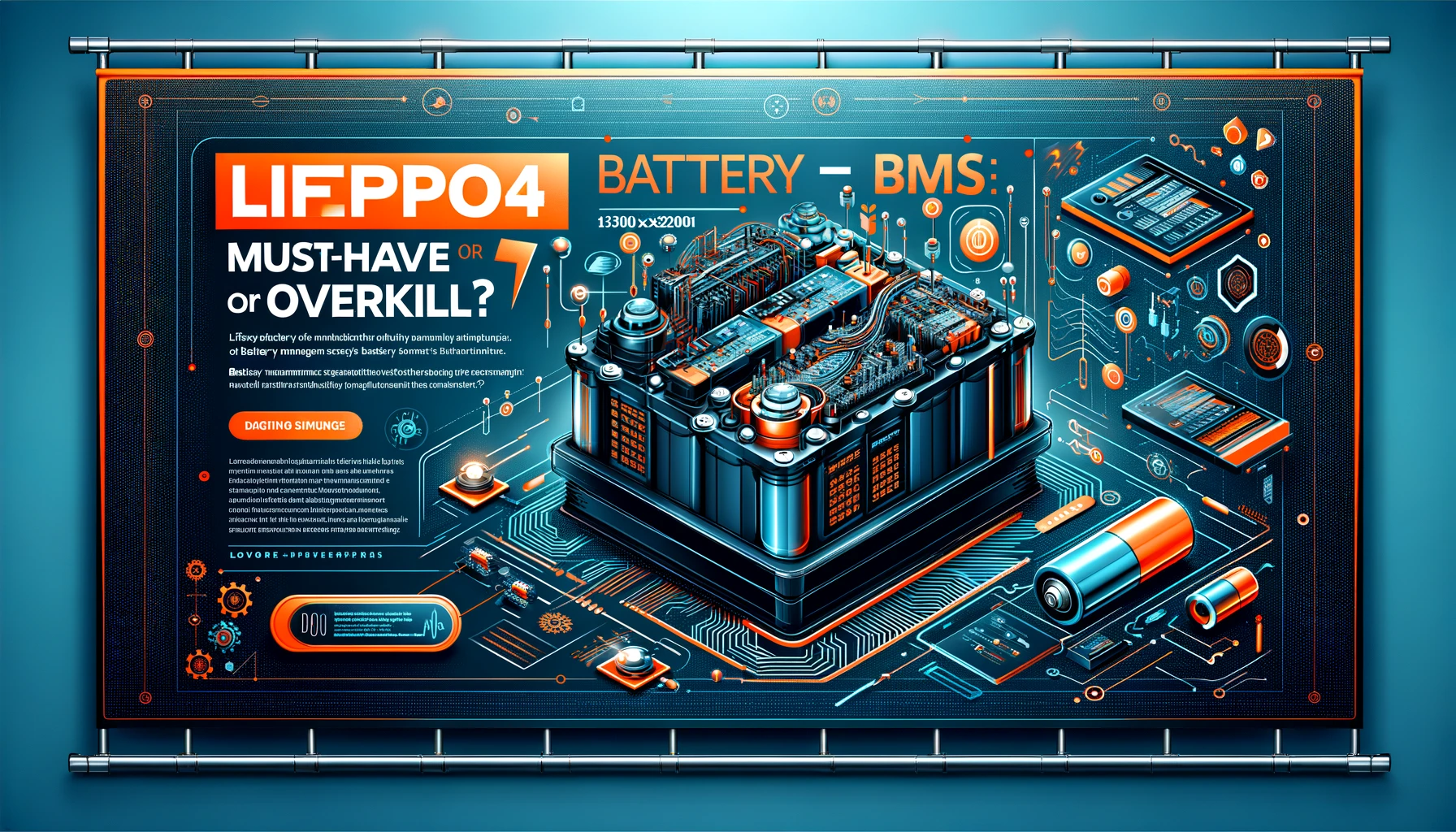 lifepo4 Battery BMS