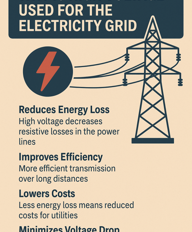 Why Is High Voltage Used for the Electricity Grid