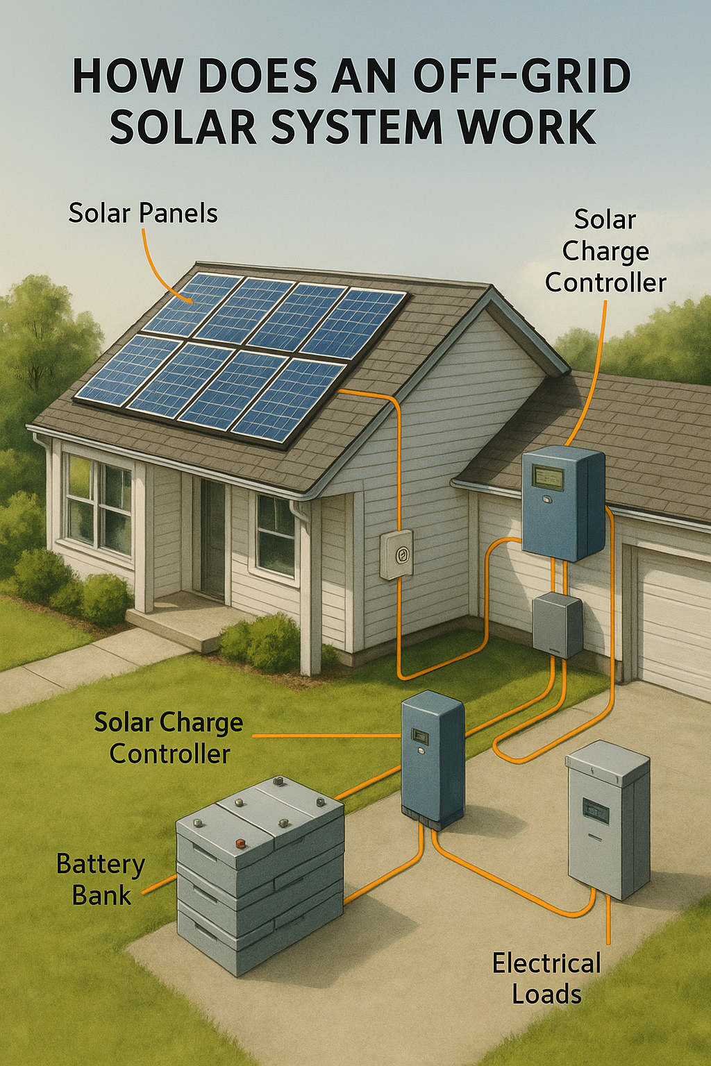 How Does an Off-Grid Solar System Work