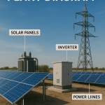 Solar Power Plant Diagram