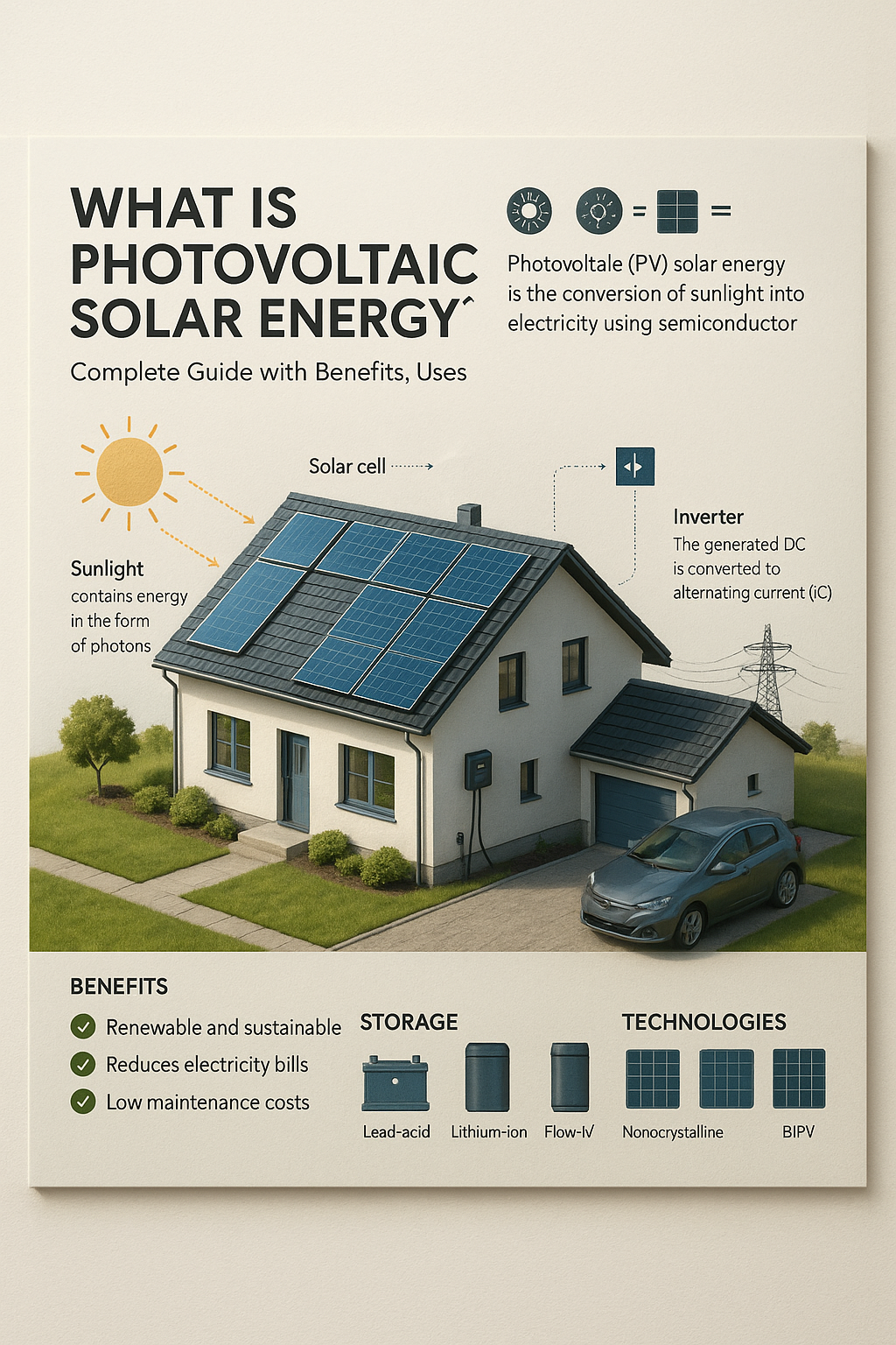 What Is Photovoltaic Solar Energy
