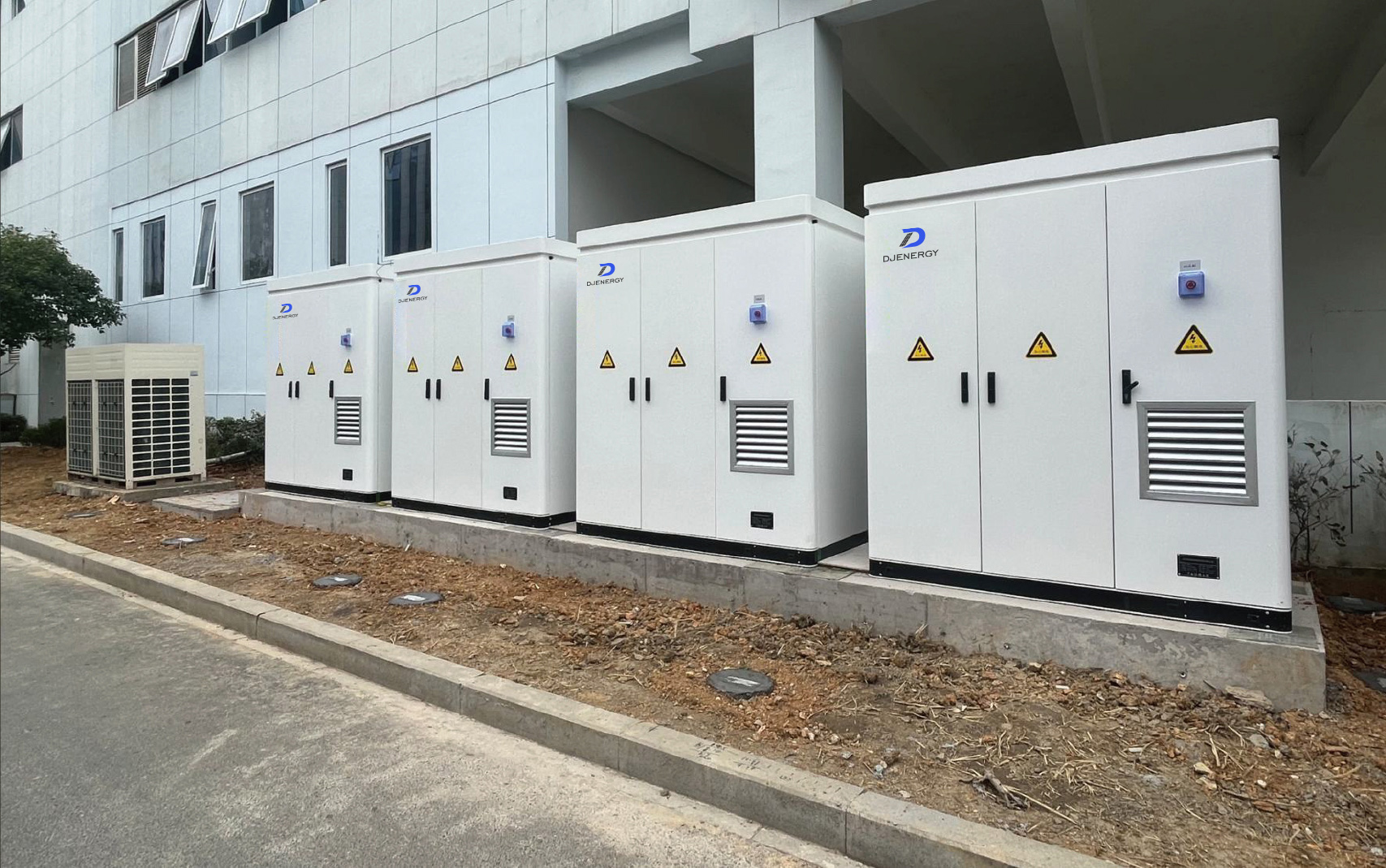 air-cooled commercial industrial BESS project 800kW 1.6MWh